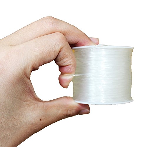 Cristal Cuerdas Transparente El  stico Cordeles para Brazalete Collar    1mm 
