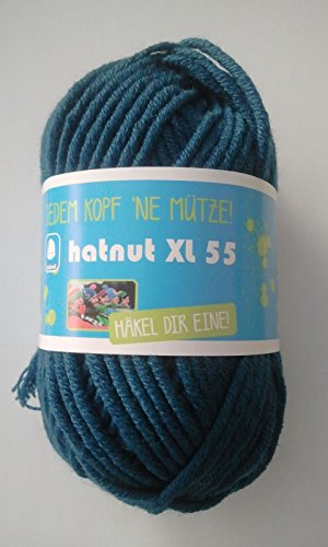 Hatnut XL 55 uni, Farbe:69 dunkelpetrol