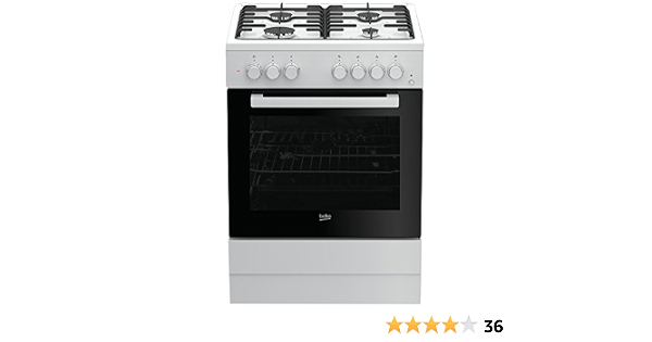 BEKO Cucina FSST62110DW bianco a libera installazione : Amazon.it: Grandi  elettrodomestici