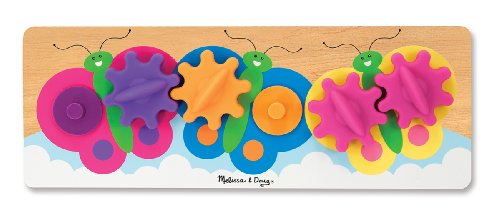 Melissa and Doug Fluttering Butterflies Gear Toy