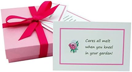 Blooming Wisdom. Personalized Gift For A Gardener With Quotes, Poem And Chocs