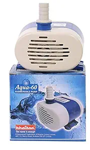 Khaitan Aqua-60 Submersible Pump 18Watt for Air Cooler, Fountain, Aquarium & Ganesh Murti Decoration