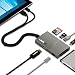 Produktbild LINKUP 5-in-1 Hub - 4K HDMI, Dual USB-A 3.0, USB-C, SD, Micro SD (TF), SATA Hard Drive Adapter Port Extension - Compatible with Surface Pro MacBook