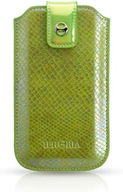 Iphoria Collection Snake Pliskin Case for Apple iPhone 4 / 4S / 5/5S Green