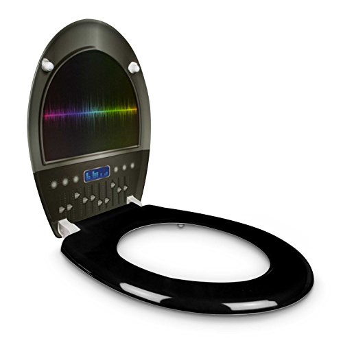 Premium WC Sitz mit Absenkautomatik – „DJ Turntable“ Design – Toilettendeckel aus Duroplast inkl. Montagesatz – VENKON - 7