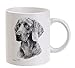 Produktbild Mike Sibley Weimaraner weiße Tasse