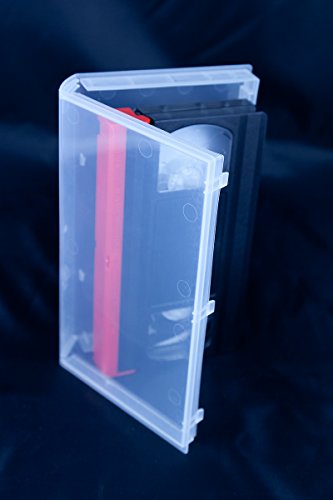 VHS Video-Kassetten Hülle, Buchhülle transparent, transparent (20 Stück) - 2