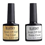 Bluesky Top and Base Coat Nail Gel 10 ml