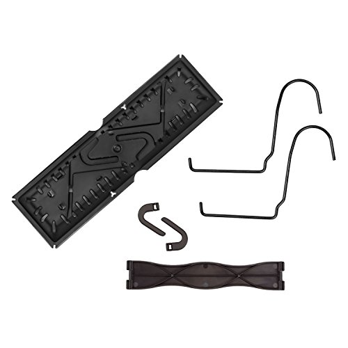 3 x Blumentopf Blumenkasten Balkonkasten Rattan Optik inkl. Untersetzer Halterung braun L 50 cm Ratolla - 5