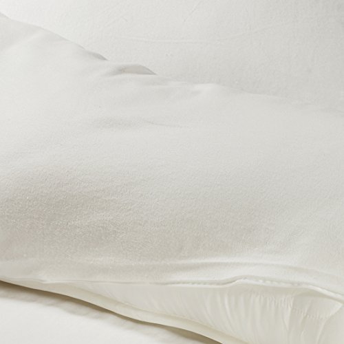 SETEX Antiallergen Schonbezug für Kissen, 80 x 80 cm, 100 % Baumwolle, Weiß, Allergo, 14AG080080751002