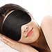Produktbild [  Premium Qualität ] Schlafmaske Augenmaske Schlafbrille, 100% natürliche Seide Natural Night© - Okkulptur - Soft - Lange Silk Fiber Polsterung - nicht saugfähig