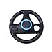 Produktbild Dcolor Neue Schwarz Lenkrad Steuer Steuerrad fuer Wii Mario Kart Racing Game [Elektronik]