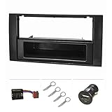 Radioblenden Set für Ford Focus 2 (DA3 vor Facelift) 2004-2008, Ford Fiesta JH1/JD3 Facelift (2005-2008), Ford Focus C-Max 2003-2007, Ford Fusion Facelift 2005-2012, Ford Galaxy WA6 ab 2006, Ford Mondeo BA7 ab 2007, Ford Kuga ab 2008-2012, Ford S-Max 2006-2010, Ford Transit 2006-2013, Ford Transit Connect ab 2006-2013, Ford Tourneo Connect ab 2006-2013