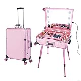maletin de maquillaje con luz precio El mejor regalo: la personalidad elegante de la capacidad ultra lujosa de la funda cosmética te hace brillar, puedes usarla tú mismo, puedes comprarla para amigos y familiares.