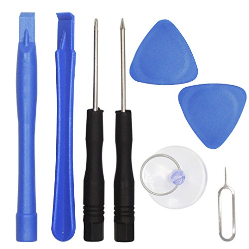 UGadget nuevo blanco LCD de repuesto de la Asamblea digitalizador de pantalla t  ctil con kit de herramientas para iPhone 5 4   