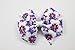 Style 2 girl frozen barrett clips hair accessories ribbon big frozen hair bows with barrette clips 3.1 inch baby boutique hair clips - Choice of quantity (1 Hair Clip)