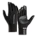Produktbild TAOtTAO Im Freien winddicht rutschfeste plus samtige wasserdichte Reithandschuhe Männer Frauen Winter Thermal Outdoor Sport Skihandschuhe Wasserdichte Bildschirmhandschuhe (Schwarz)
