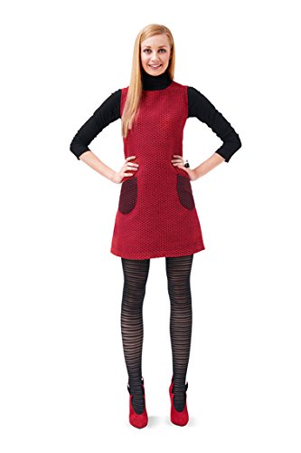 Burda 6721 Schnittmuster Träger-Kleid ausgestellt (Damen, Gr. 34 – 44) Level 1 super easy - 2