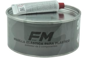 DISPIVAL FM - MASILLA ELASTICA PARA PLASTICOS 2K FM 1000 ML