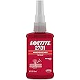 LOCTITE® 2701-50ml, threadlocker, green, low viscosity, high strength, tolerates slight contaminations of industrial oils, suitable for all metal fasteners, Low viscosity, resists vibration
