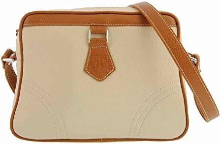 Leather shoulder bag with embellishment Size: U Color: HIELO-CAMEL