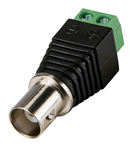 Adaptare Adapter BNC-Buchse, zweipoliger Terminal-Block, 1 Stück, 93524