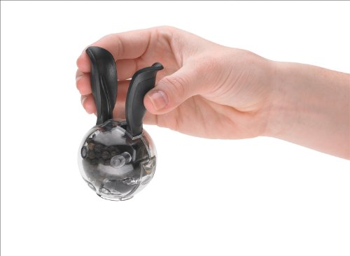 Chef´n 101-033-001 Mini Magnetic Set magnetische Mini-Peffer- und Salzmühle, schwarz-transparent - 6