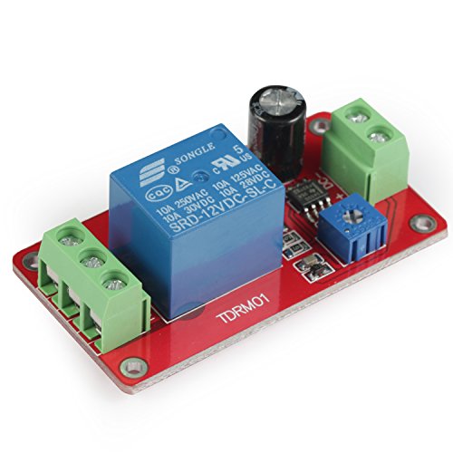 Preisvergleich Produktbild GEREE DC 12V Verzögern Relais Modul Schalter NE555 Timer 0-20s