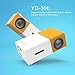 Produktbild YG300 Professioneller Mini-Projektor Full HD1080P Heimkino-LED-Projektor LCD (Farbe: gelb und weiß)