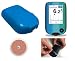 Produktbild ZENXEAY Schutzhülle, Display und Sensor Sticker Set für Freestyle Libre 1 & 2 Blutzucker Messgerät, 5 teilig BLAU