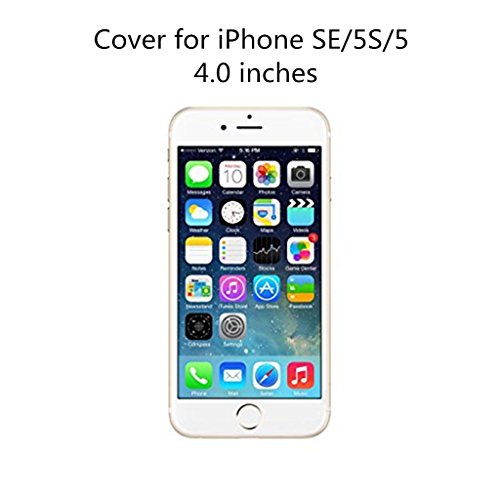 MUTOUREN Handyhülle für iPhone SE 5 5S TPU Silikon Etui Durchsichtig Schutzhülle Tasche Etui Bumper Ultradünne Weich Kratzfeste Soßdämpfende Silikontasche Sweet Food Series – Blueberry, Strawberry und Schokolade Donuts - 3