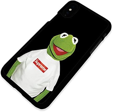 FUNNY KERMIT FROG SKATER - HARD BLACK PHONE CASE COVER