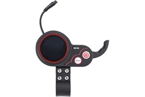 DAZZLEEX Electric Scooter Instrument Display,QS-S4 48V-60V Thumb Throttle LCD Display Throttle For Zero 8 9 10 8X 10X