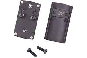 Tactical Area Beretta 92 Glock 17 19 22 1911 Scope Pad Clip Adattatore Piastra, Staffa Glock per Red DOT Burris Sightmark Vortex Mini