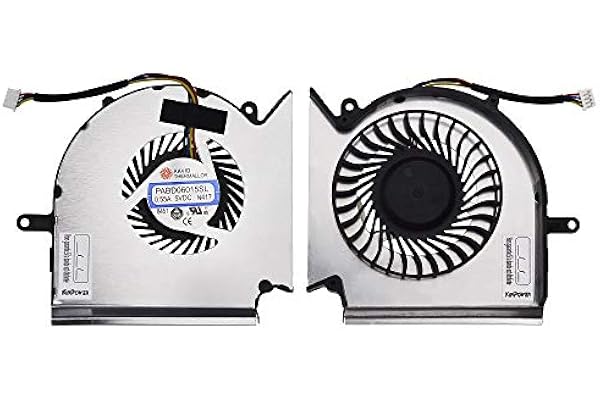 Ventilateur de CPU Fan 4Pin Compatible Avec MSI GE63 GE73 GE75 GL63 GL73 GP63 GP75 Series (FAN CPU 4Pin)