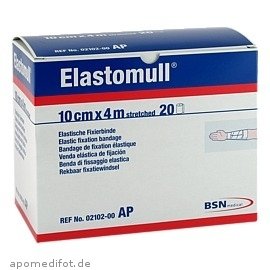 Elastomull 4mx10 cm 2102 elástica sistema de fijación de reciente atar, 20 ST