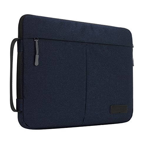 KIMKOO 13-13.3 Inch Laptop Sleeve Case Bag for MacBook Pro 13.3-inch Retina Display Macbook Air 13" 12.9-inch iPad Pro Ultrabook Samsung Acer Asus Dell HP, Dark Blue