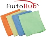 Auto Hub Vehicle Washing Cloth (Pack Of 4) RS.199 (60.00% Off) - Amazon