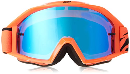 Fox Herren Main Race Schutzbrille, Orange, One Size - 2