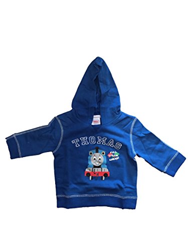THOMAS BLUE HOODED SWEAT/HOODIE 6-9 MONTHS
