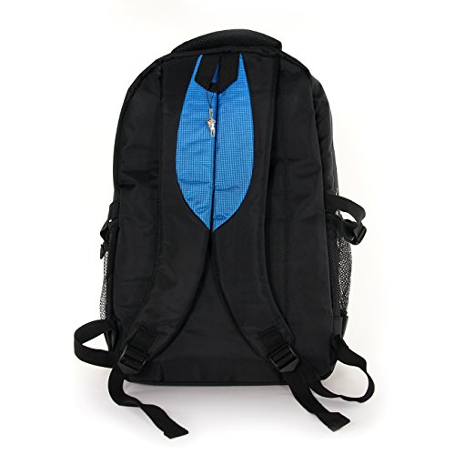 Laptoprucksack schwarz, blau Synthetik Rucksack Tabletfach Bag Street OTJ605B - 3
