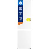 Balay, Combination Refrigerator, Glass Series, NoFrost, White, 3KFD855BI | Keep meat and fish longer in the ExtraCold 0&ordm;C dra