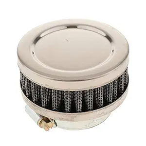 Cage Warm White Air Filter Turbo Vent Crankcase Breather for Pocket Bike,Scooter