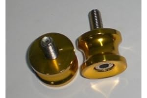 Moto Bequille Diabolos Coloré M12 Chrome Accessoires Garage Reparation Or