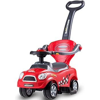 push along car with handle