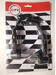 AUTONEST Motorcycle Brake Clutch Lever Protector Hand Guard (Set of 2) (Black) for Royal Enfield Classic 350