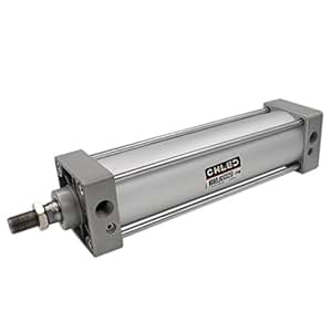 Heschen pneumatic standard air pressure cylinder, SC 63-300, PT3/8 connection, 63mm bore, 300mm stroke, double acting