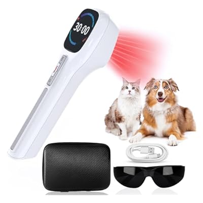 Red Light Therapy Device, I Therau Handheld Infrared Light Therapy Cold Red Light Therapy Lamp 14x650nm +4x808nm Infrared Therapy For Human/pets For Back, Shoulder, Arm