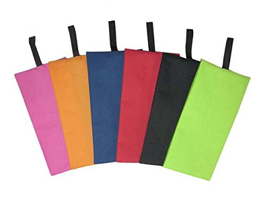 Set 2 wasserdichte Schuhhülle Taschen oder Reise Organizer-Tasche. Ideal für Reisen. Zufällige Farben. - 8