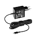 Produktbild TUV GS HKY 45W (20V 2,25A/15V 3A/9V 3A/5V 3A) USB Type C Ladegerät USB C Netzteil für Lenovo, ASUS, Dell, Apple MacBook, Acer, HP, Google Pixel C Tablet, Google Chromebook Pixel, mit EU/UK-Stecker
